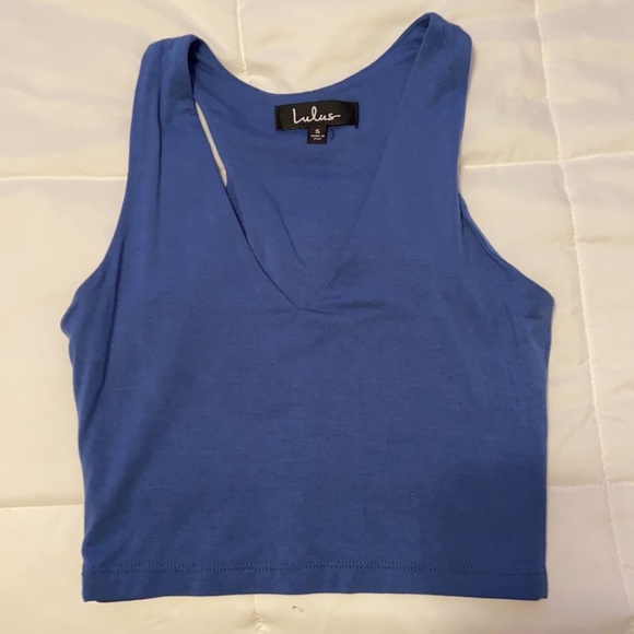Lulus Crop Top - Picture 1 of 3